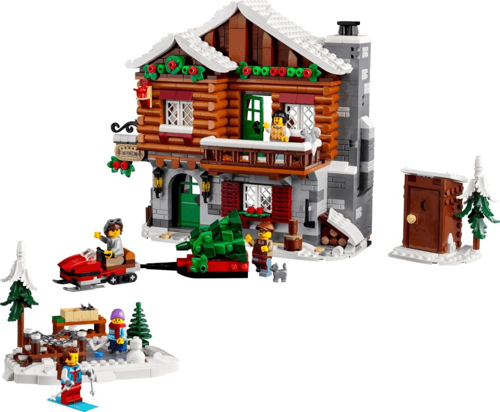 LEGOの「アルプスの山荘」