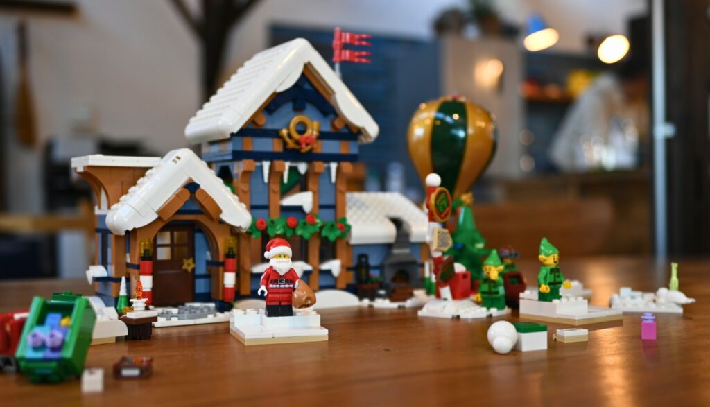 ディスプレイされたレゴ