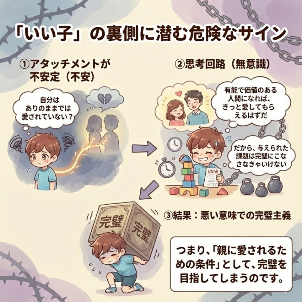 画像：いい子の裏側に潜む危険なサイン