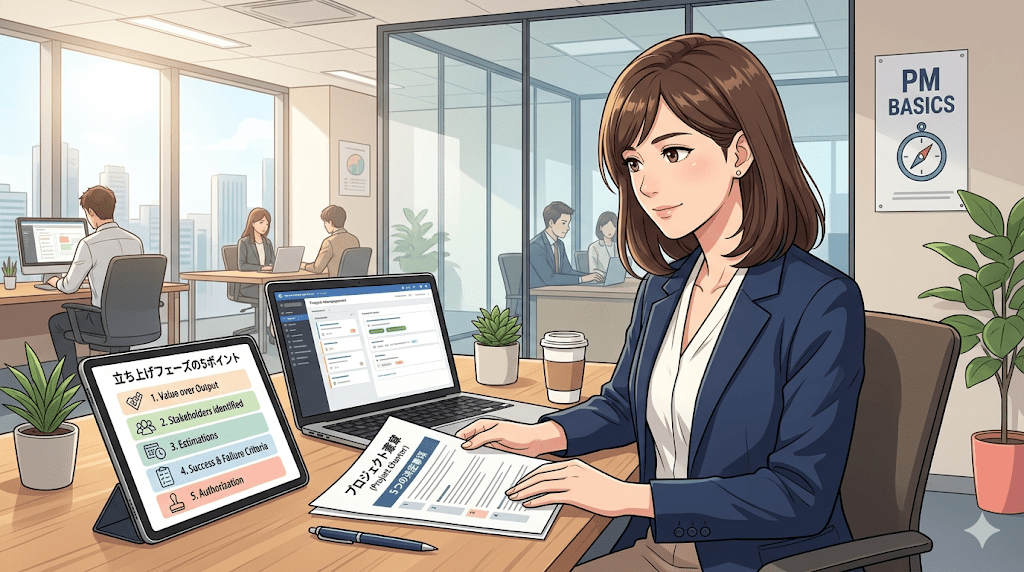 本格スタート前の準備！プロジェクトの「立ち上げ」で決めるべき5つのこと【PM基礎】