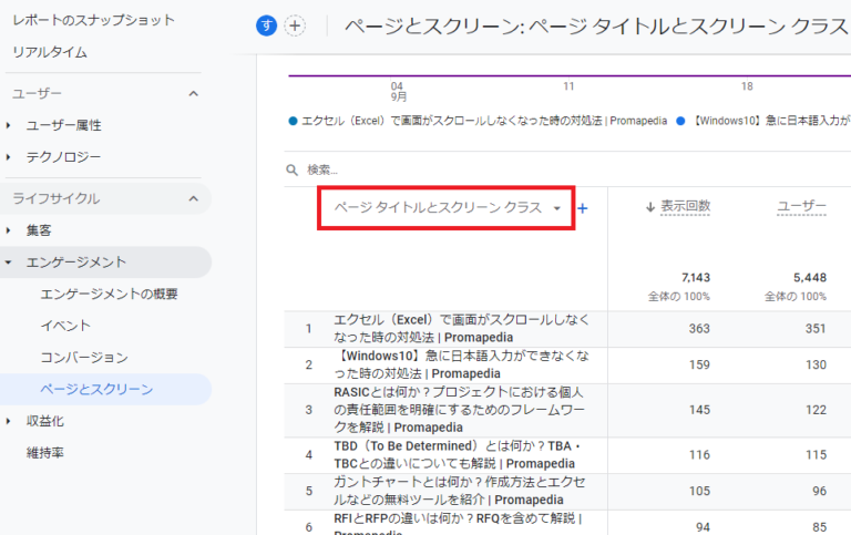 ページとページ