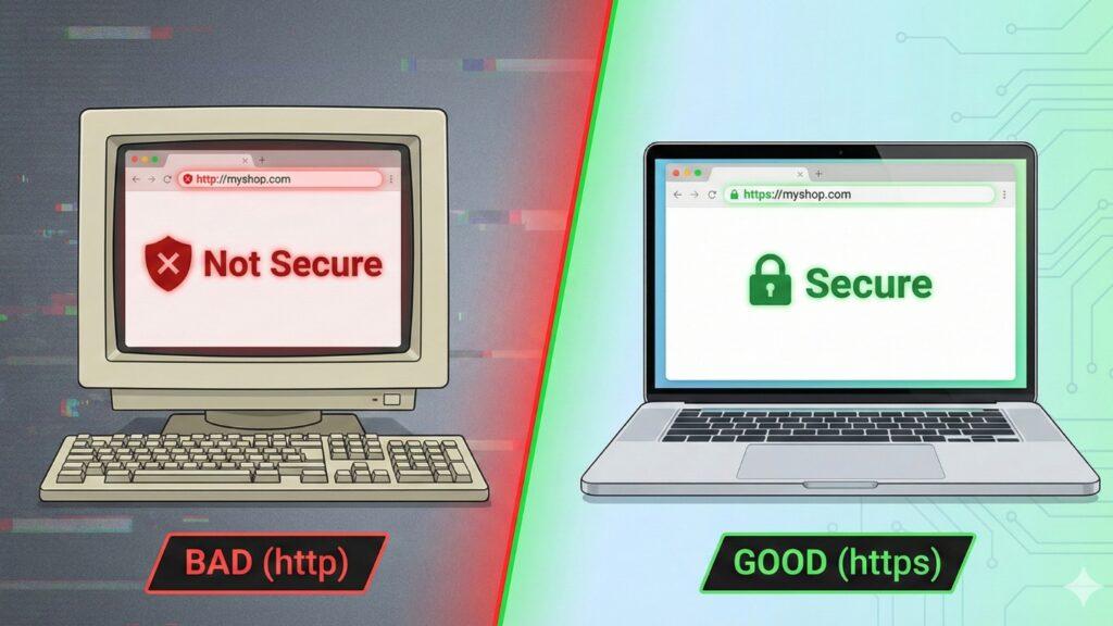 【相談室サンプル】「うちのホームページ、まだ『http』のままなんですけど、やっぱりマズいですか？」