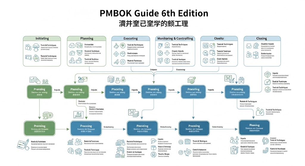図解のよくある失敗例：情報過多で、なぞの日本語が登場してしまう