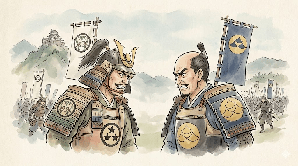 修正前：よくわからない家紋が入っている