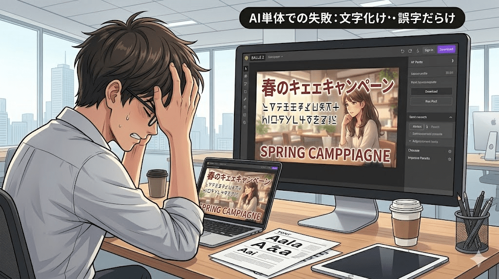 AI単体での失敗