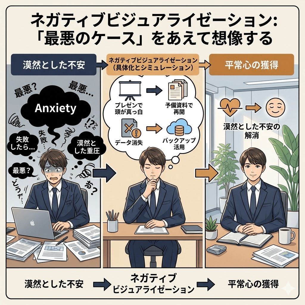 ネガティブビジュアライゼーション:「最悪のケース」をあえて想像する