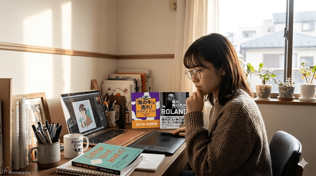 駆け出しクリエイター必見！「押しが弱い」あなたのためのセルフプロデュース本・厳選3冊＋α