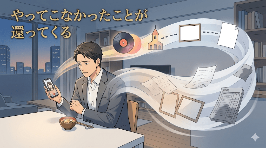 やってこなかったことが還ってくる