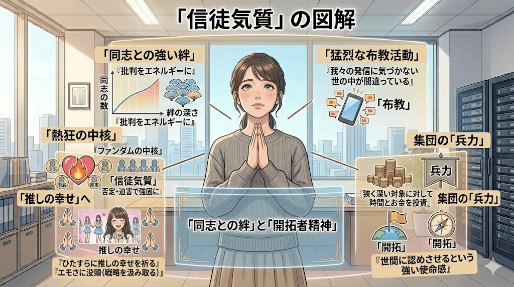 「信徒気質」の図解