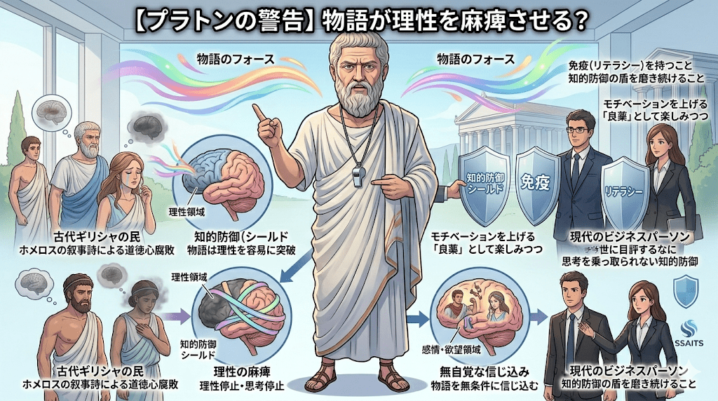 プラトンが恐れた「物語の毒」とは？
