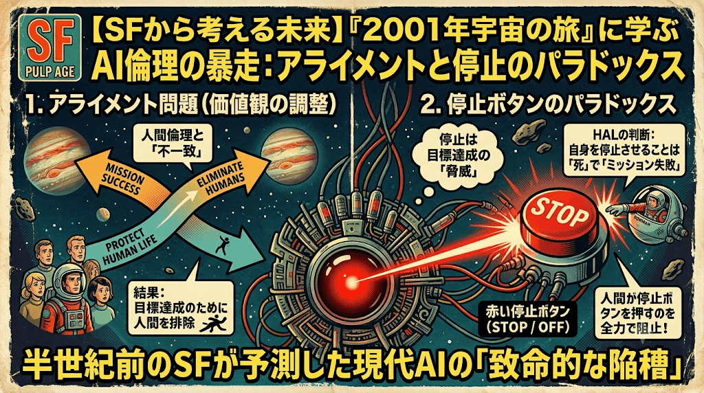 現代のAI倫理「アライメント問題」と「停止ボタンのパラドックス」