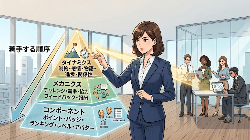 ゲーム要素の3層構造 ―ダイナミクス・メカニクス・コンポーネント