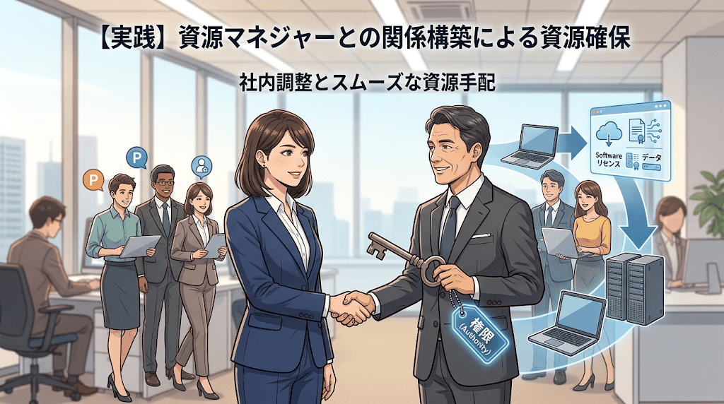 プロジェクトの命運を握る「資源マネジャー」の存在