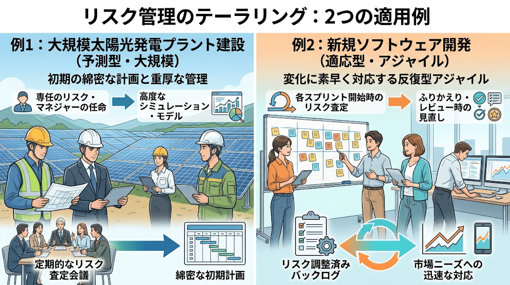 テーラリングの具体的な2つの適用例