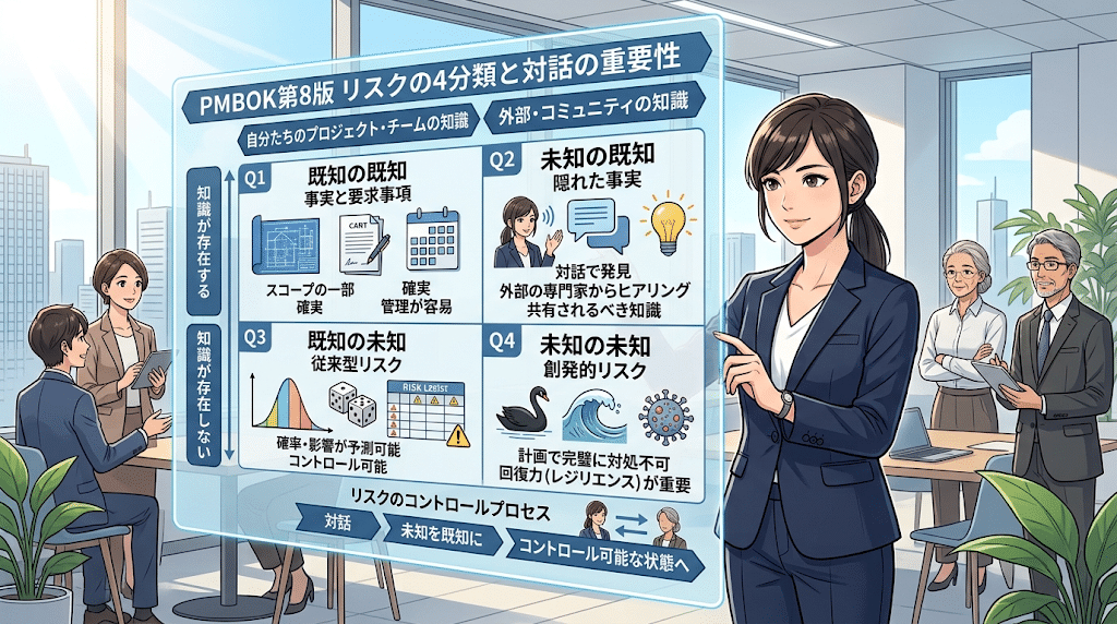 リスクの4分類と、洗い出しの極意